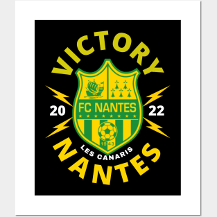 Football Club de Nantes. victory Posters and Art